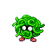 Tangela shiny front-facing sprite from Pokémon SoulSilver
