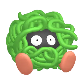 Tangela shiny front-facing sprite from Pokémon Legends: Arceus