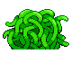 Tangela shiny back-facing sprite from Pokémon Platinum