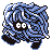 Tangela front-facing sprite from Pokémon Blue