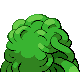 Tangrowth shiny back-facing sprite from Pokémon SoulSilver