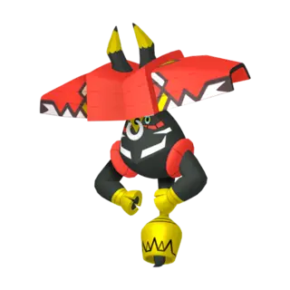 Tapu Bulu front-facing sprite from Pokémon Moon