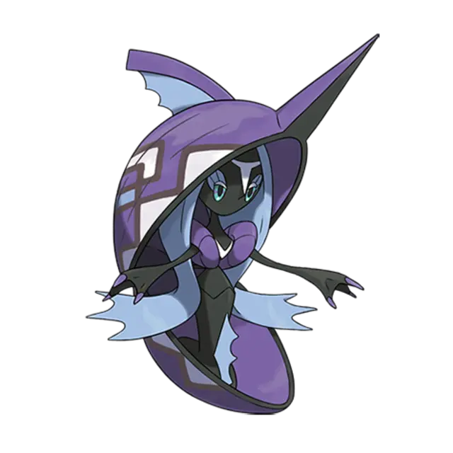 Tapu Fini, the Land Spirit Pokémon — Water/Fairy-type Pokémon official artwork