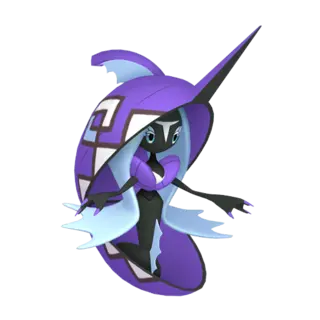 Tapu Fini front-facing sprite from Pokémon Sun