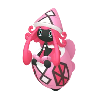 Tapu Lele front-facing sprite from Pokémon Sun
