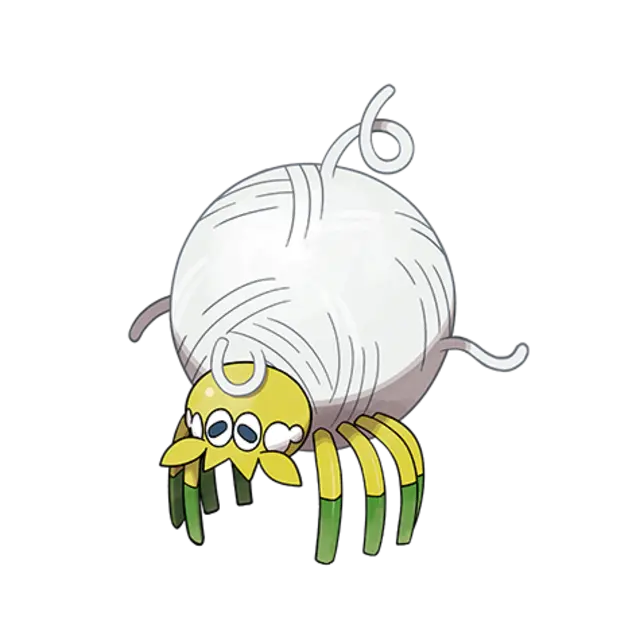 Tarountula, the String Ball Pokémon — Bug-type Pokémon official artwork