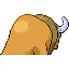 Tauros back-facing sprite from Pokémon FireRed