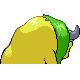 Tauros shiny back-facing sprite from Pokémon Platinum