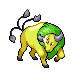 Tauros shiny front-facing sprite from Pokémon Platinum