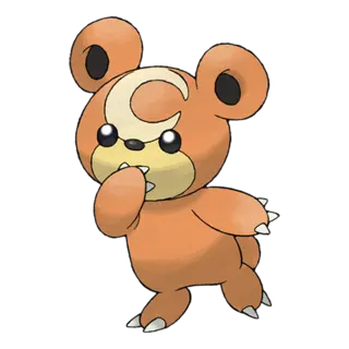 Teddiursa official artwork