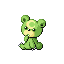 Teddiursa shiny front-facing sprite from Pokémon Emerald