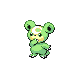 Teddiursa shiny front-facing sprite from Pokémon SoulSilver