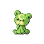 Teddiursa shiny front-facing sprite from Pokémon Ruby