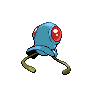 Tentacool back-facing sprite from Pokémon Black