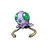Tentacool shiny front-facing sprite from Pokémon Black