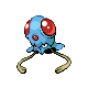 Tentacool front-facing sprite from Pokémon Pearl