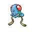 Tentacool front-facing sprite from Pokémon FireRed