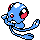 Tentacool front-facing sprite from Pokémon Gold