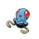 Tentacool front-facing sprite from Pokémon HeartGold
