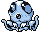 Tentacool front-facing sprite from Pokémon Red