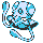 Tentacool front-facing sprite from Pokémon Yellow
