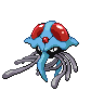 Tentacruel front-facing sprite from Pokémon White 2