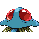 Tentacruel back-facing sprite from Pokémon Diamond