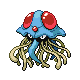 Tentacruel front-facing sprite from Pokémon HeartGold