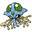 Tentacruel shiny front-facing sprite from Pokémon Sapphire