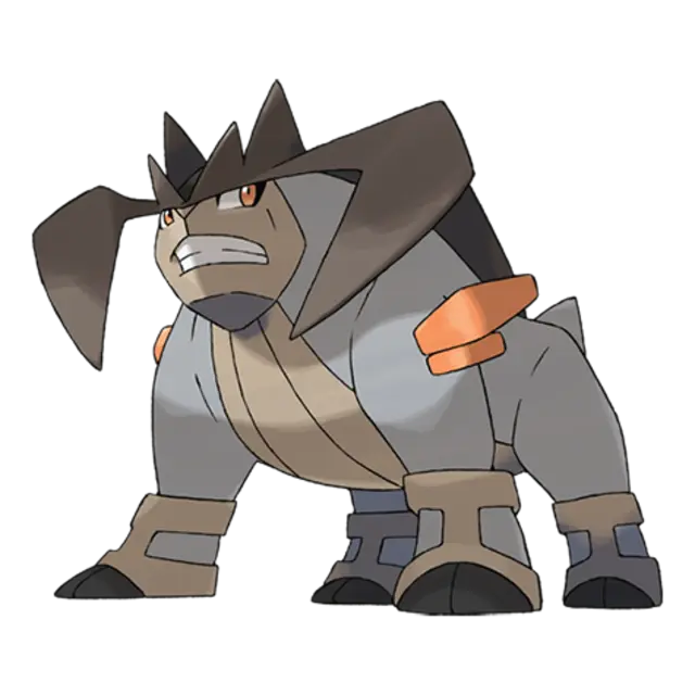Terrakion, the Cavern Pokémon — Rock/Fighting-type Pokémon official artwork