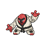 Throh front-facing sprite from Pokémon Black