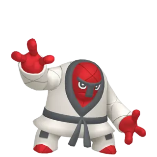 Throh front-facing sprite from Pokémon Omega Ruby
