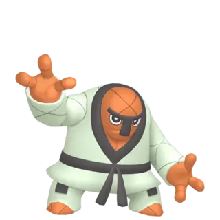 Throh shiny front-facing sprite from Pokémon Omega Ruby