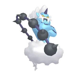Thundurus front-facing sprite from Pokémon Legends: Arceus