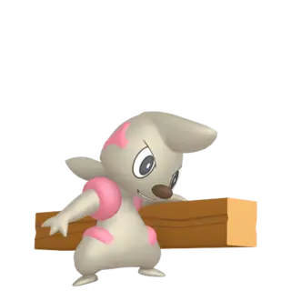 Timburr front-facing sprite from Pokémon X