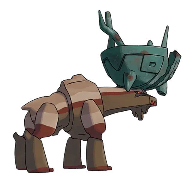 Ting Lu, the Ruinous Pokémon — Dark/Ground-type Pokémon official artwork