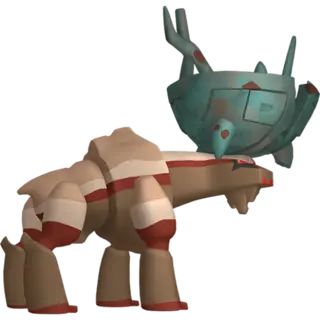 Ting Lu front-facing sprite from Pokémon Violet