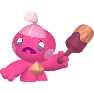 Tinkatink shiny front-facing sprite from Pokémon Violet
