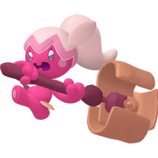 Tinkatuff shiny front-facing sprite from Pokémon Violet
