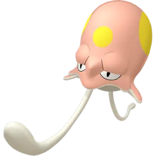 Toedscool front-facing sprite from Pokémon Violet