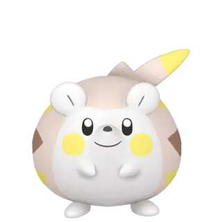 Togedemaru shiny front-facing sprite from Pokémon Moon