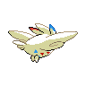 Togekiss shiny back-facing sprite from Pokémon Black