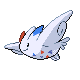 Togekiss front-facing sprite from Pokémon HeartGold