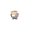 Togepi back-facing sprite from Pokémon White