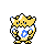 Togepi shiny front-facing sprite from Pokémon Crystal