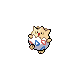 Togepi front-facing sprite from Pokémon Pearl
