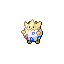Togepi shiny front-facing sprite from Pokémon Emerald