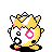 Togepi back-facing sprite from Pokémon Gold