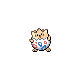 Togepi front-facing sprite from Pokémon SoulSilver