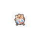 Togepi shiny front-facing sprite from Pokémon SoulSilver